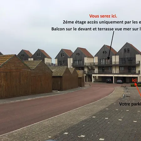 דירה La Vue D'en , Duplex A La Naturelle Sur La Cote D'opale *
